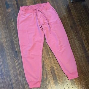 Pink scrub Jogger Pants